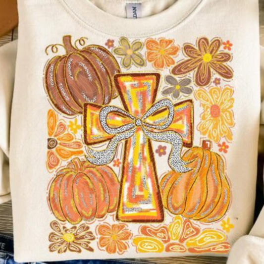 FAITH PUMPKINS - DTF TRANSFER
