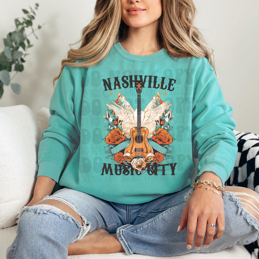 MUSIC CITY BLK - DTF TRANSFER