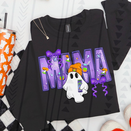 MAMA CARAMEL GHOST - DTF TRANSFER