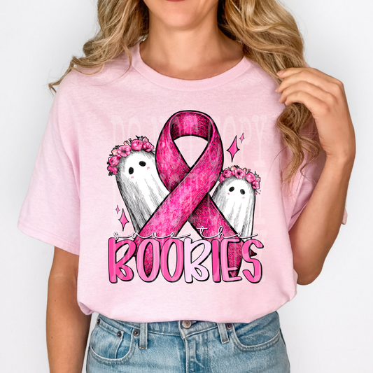 SAVE THE BOOBIES - DTF TRANSFER