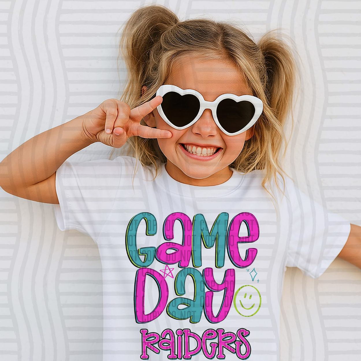 GAME DAY PINK- RAIDERS- DTF TRANSFER