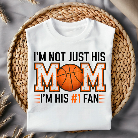 NOT JUST HIS MOM, BASKETBALL - DTF TRANSFER