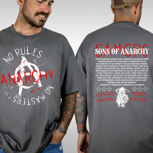 SOA WHITE - FRONT AND BACK - DTF TRANSFER