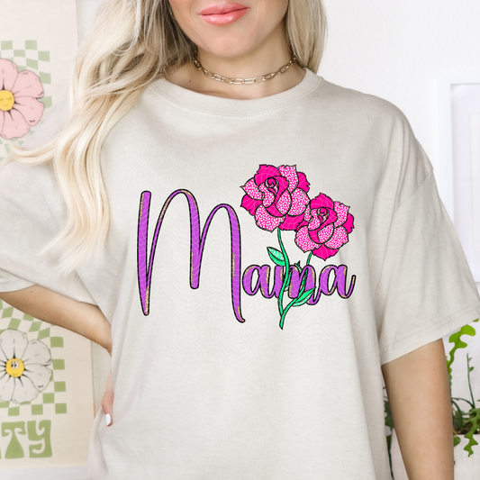 MAMA JUNE FLOWER - DTF TRANSFER