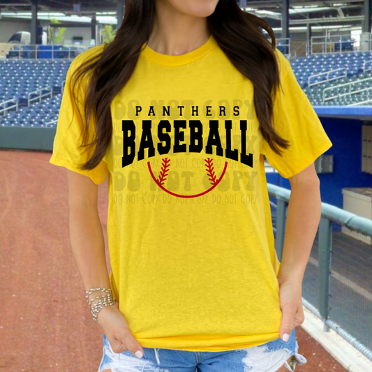 PANTHERS BASEBALL - DTF TRANSFER