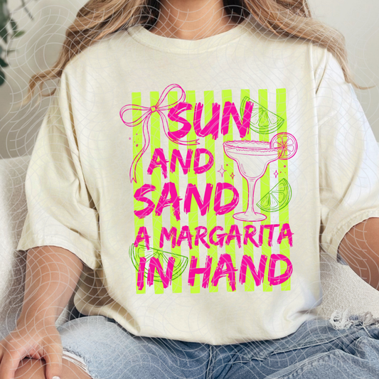SUN AND SAND MARG - DTF TRANSFER