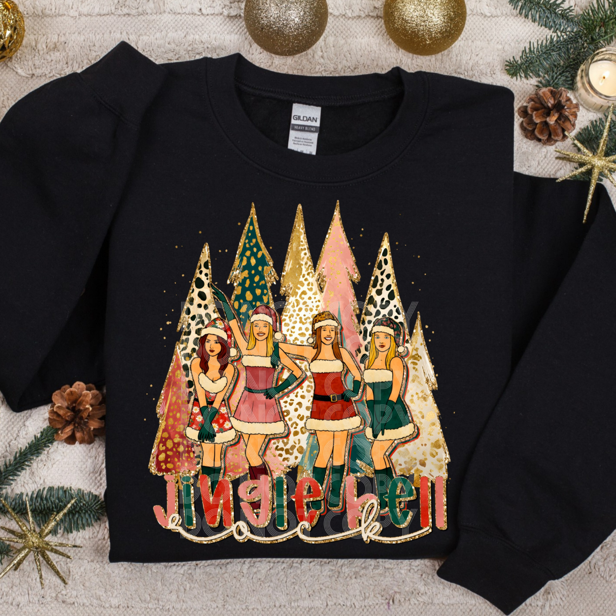 JINGLE BELL ROCKS - DTF TRANSFER