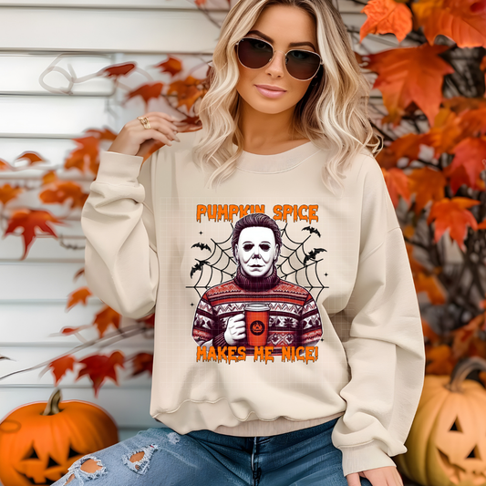 PUMPKIN SPICE MYERS - DTF TRANSFER