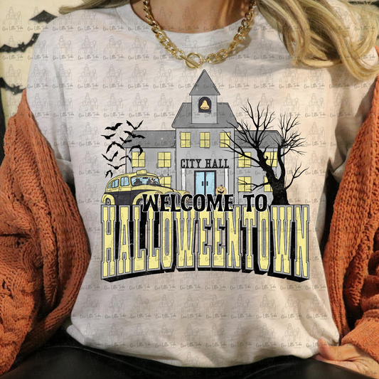 HALLOWEENTOWN CITY HALL - DTF TRANSFER