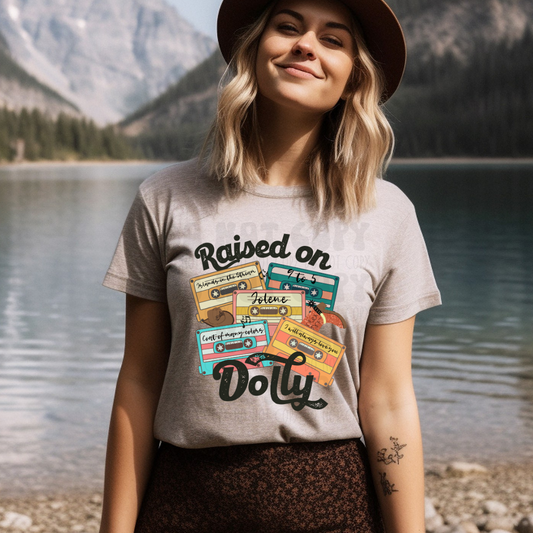RAISED ON DOLLY 2 - DTF TRANSFER