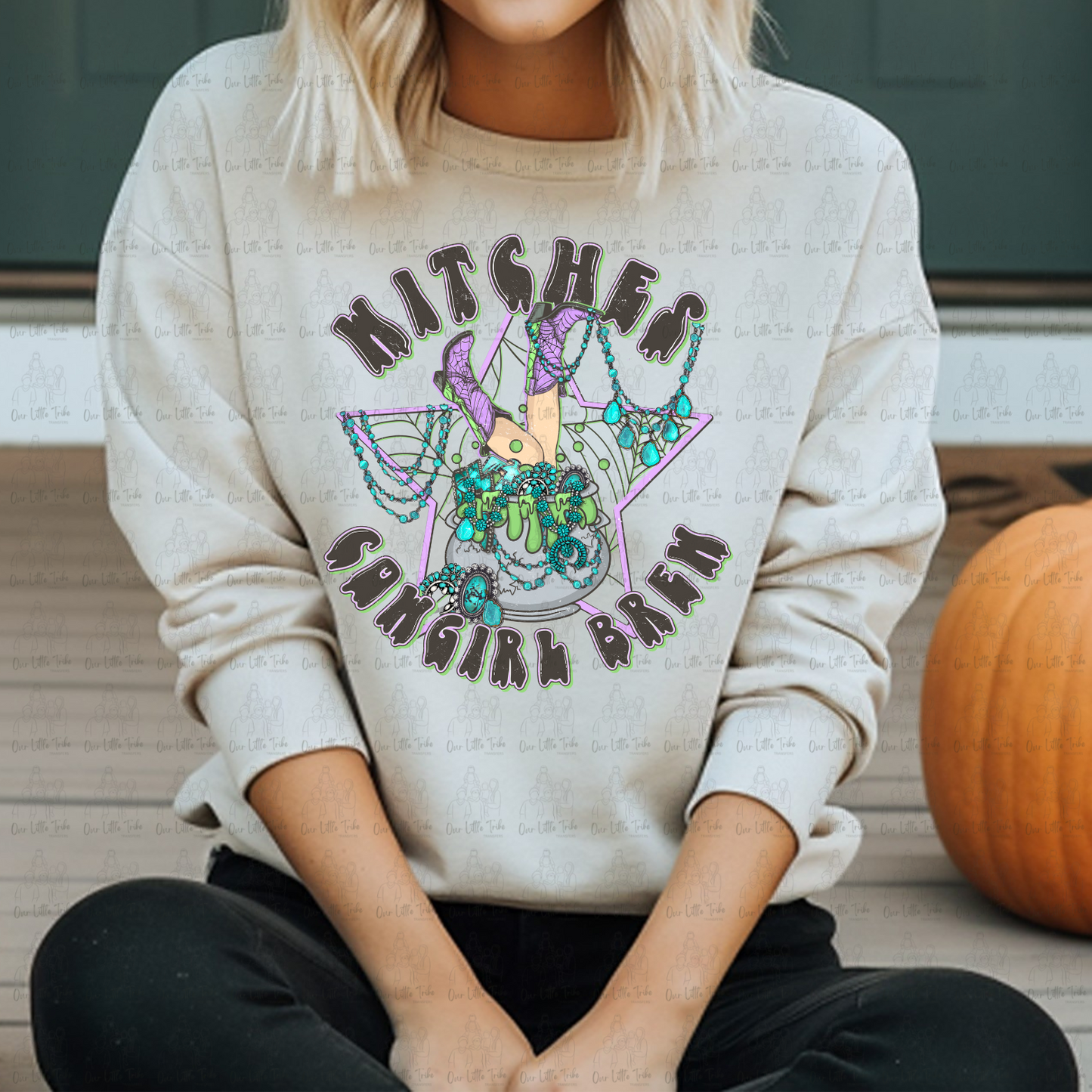 WITCHES COWGIRL BREW - DTF TRANSFER
