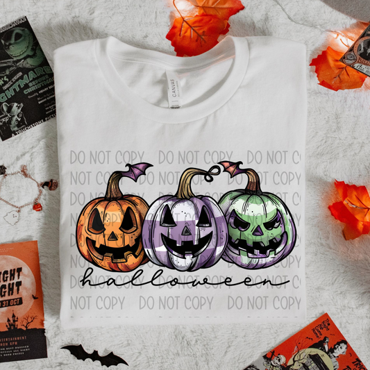 HALLOWEEN PUMPKINS - DTF TRANSFER