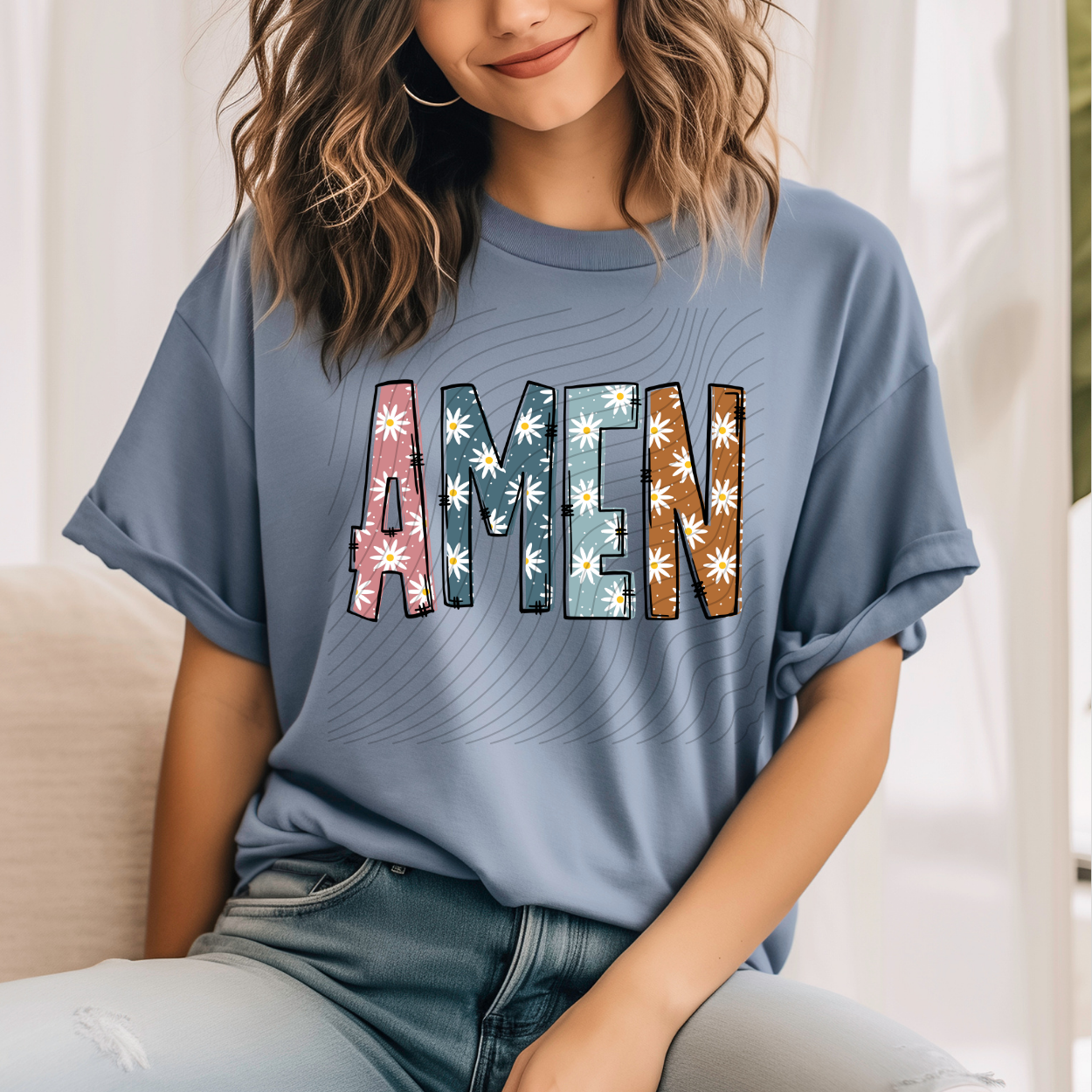 AMEN DOODLE - DTF TRANSFER