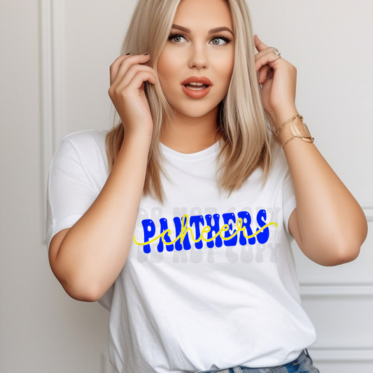 PANTHERS CHEER - DTF TRANSFER