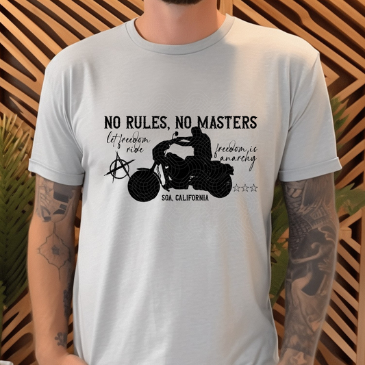 SOA NO RULES, NO MASTERS - DTF TRANSFER