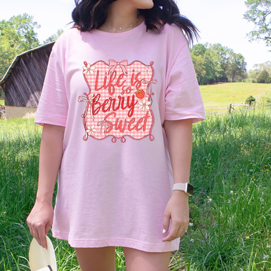 LIFE IS BERRY SWEET - DTF TRANSFER