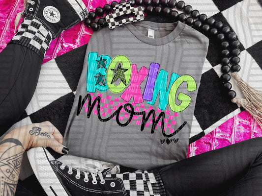 BOXING MOM - DTF TRANSFER