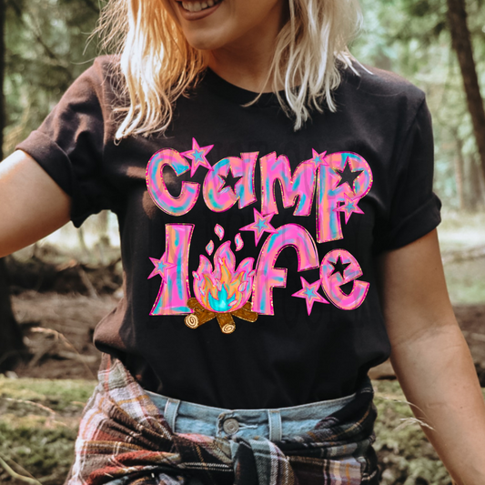 CAMP LIFE - DTF TRANSFER