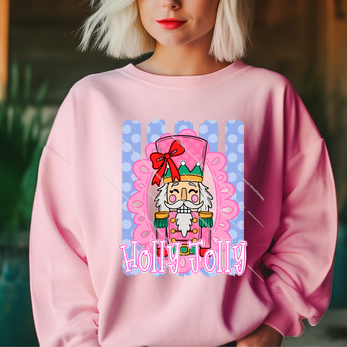 HOLLY JOLLY NUTCRACKER - DTF TRANSFER