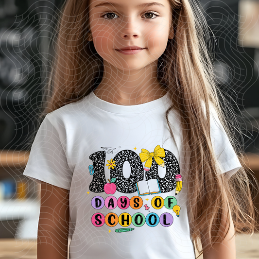 100 DAYS NOTEBOOK - DTF TRANSFER