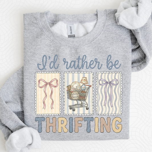 RATHER BE THRIFTING DOODLES - DTF TRANSFER