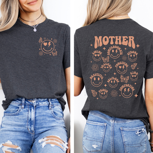 MOTHER BROWN W/ POCKET - DTF TRANSFER
