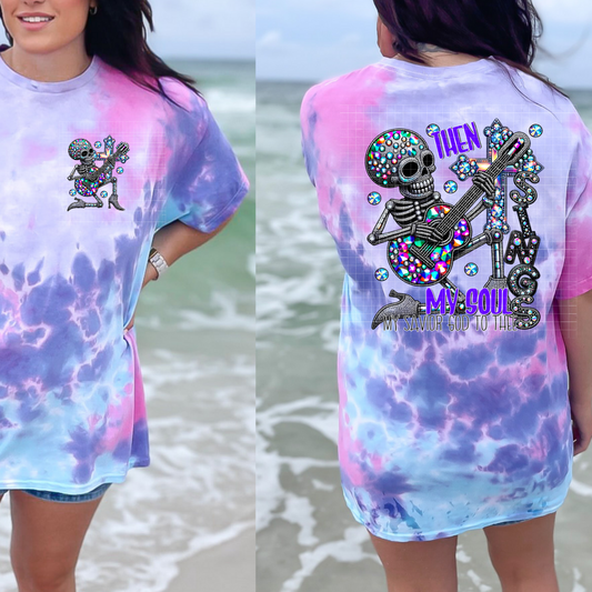 THEN SINGS MY SOUL RHINESTONES W/ GHOST POCKET - DTF TRANSFER