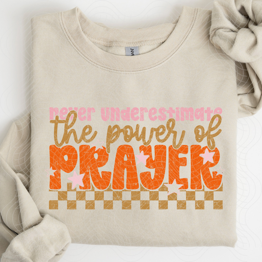 POWER OF PRAYER - DTF TRANSFER