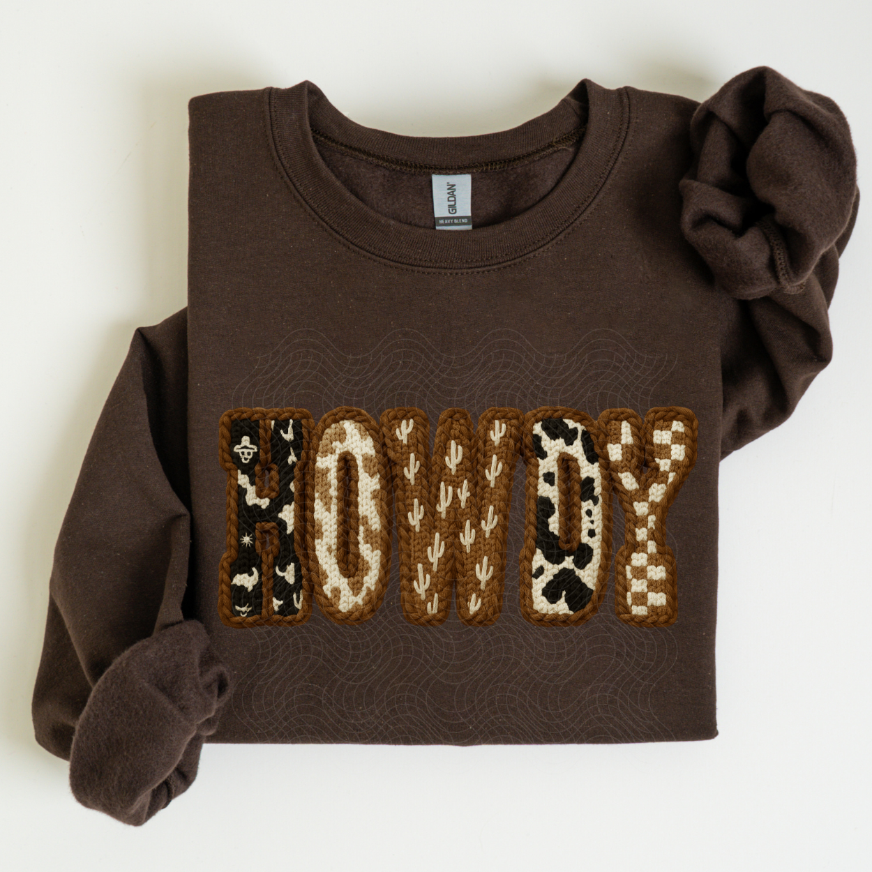 FAUX YARN HOWDY - DTF TRANSFER