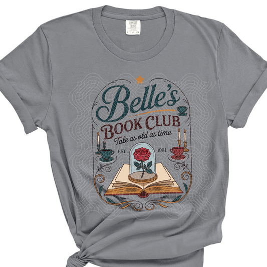 BELLE'S BOOK CLUB - DTF TRANSFER