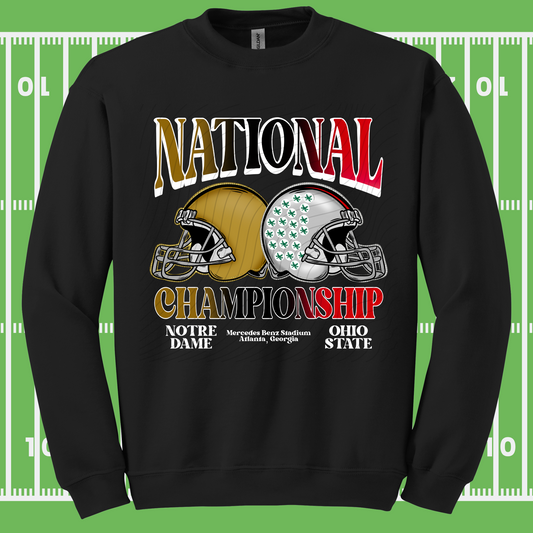 NATIONAL, WHT TEXT - DTF TRANSFER