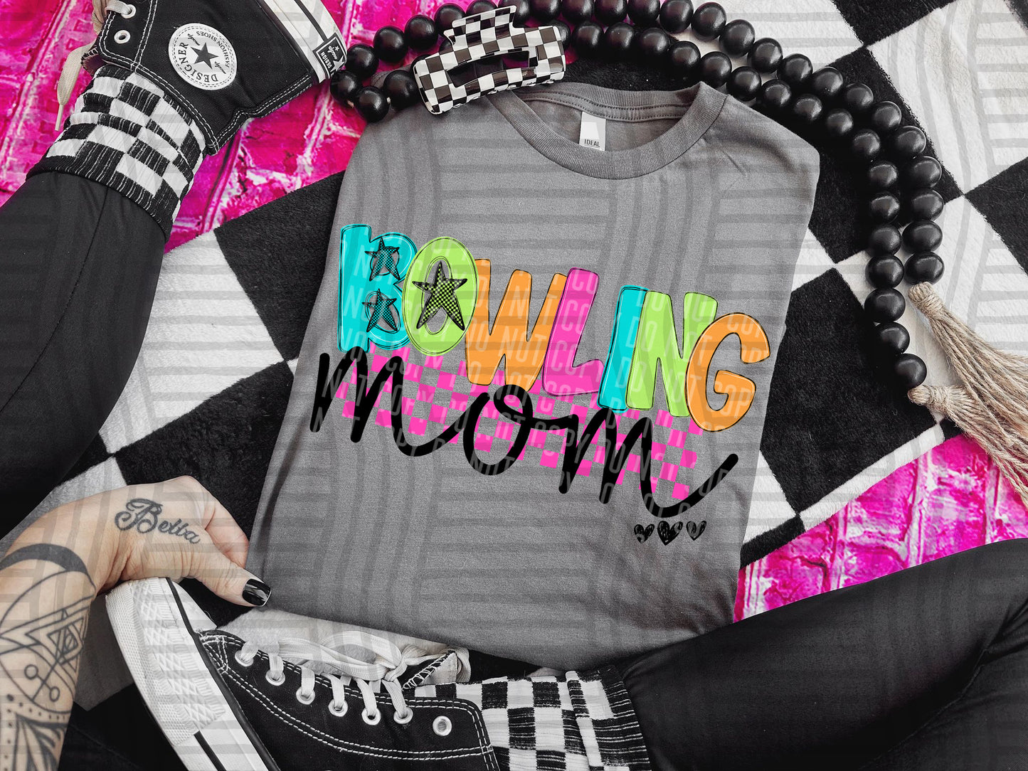 BOWLING MOM - DTF TRANSFER