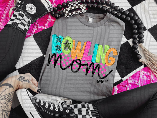 BOWLING MOM - DTF TRANSFER