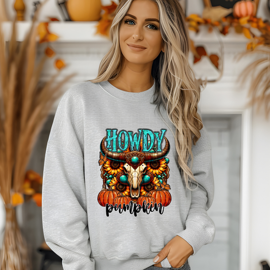 HOWDY PUMPKIN - DTF TRANSFER