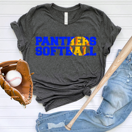 PANTHERS SOFTBALL - DTF TRANSFER