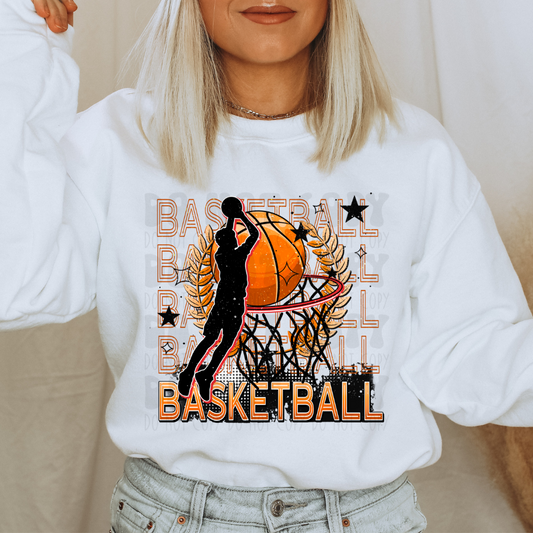 BASKETBALL VINTAGE BOY - DTF TRANSFER