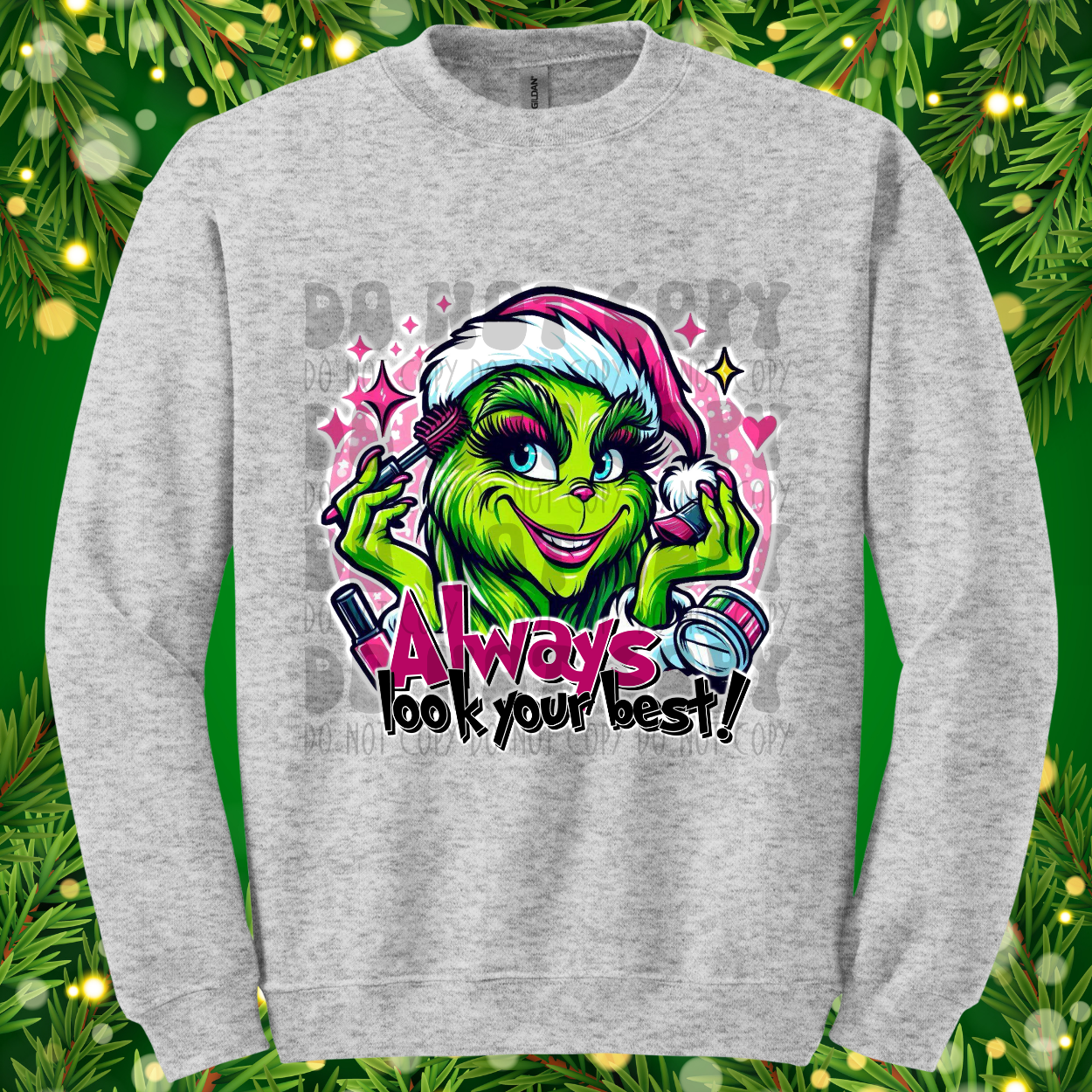 GREEN GUY COSMO MAKEUP - DTF TRANSFER