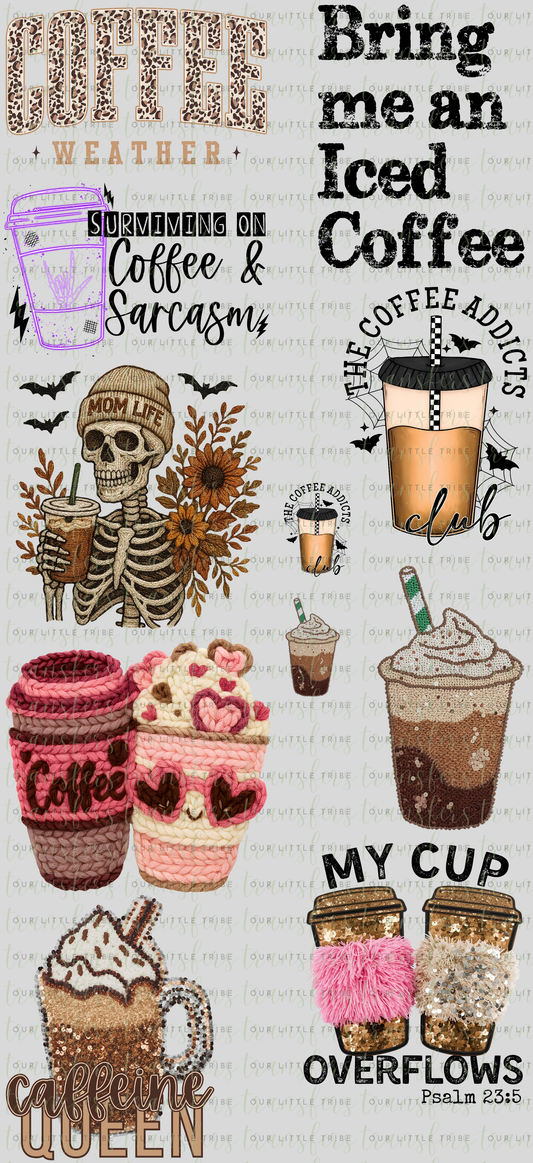 COFFEE PREMADE - GANG SHEET 22x48