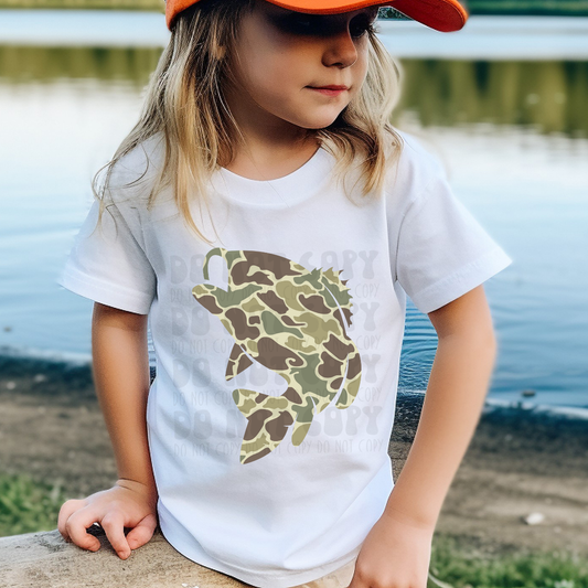 CAMO FISH - DTF TRANSFER