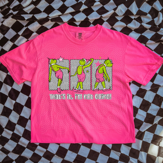 NOT GOING PINK - DTF TRANSFER