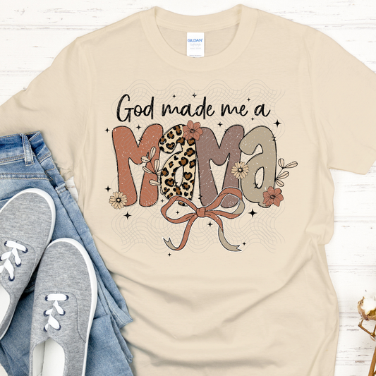 MAMA LEOPARD AND BROWN - DTF TRANSFER