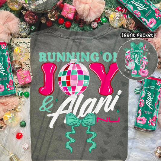 RUNNING ON JOY W/ POCKET - DTF TRANSFER