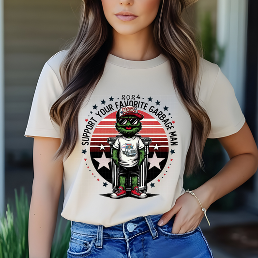 SUPPORT YOUR GARBAGE MAN - DTF TRANSFER