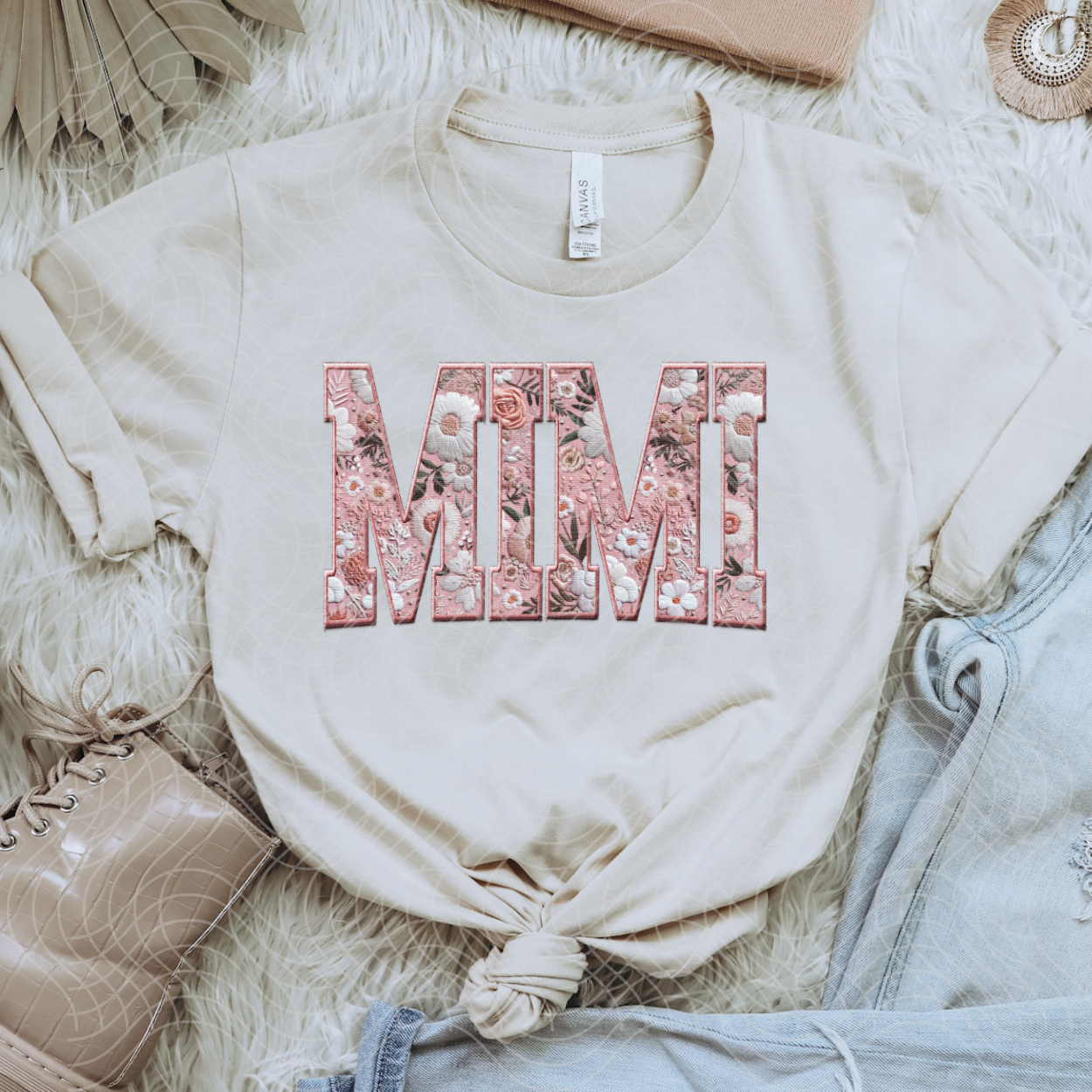 MIMI FLORAL - DTF TRANSFER