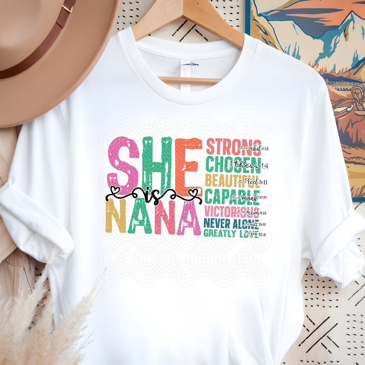 SHE IS NANA - DTF TRANSFER