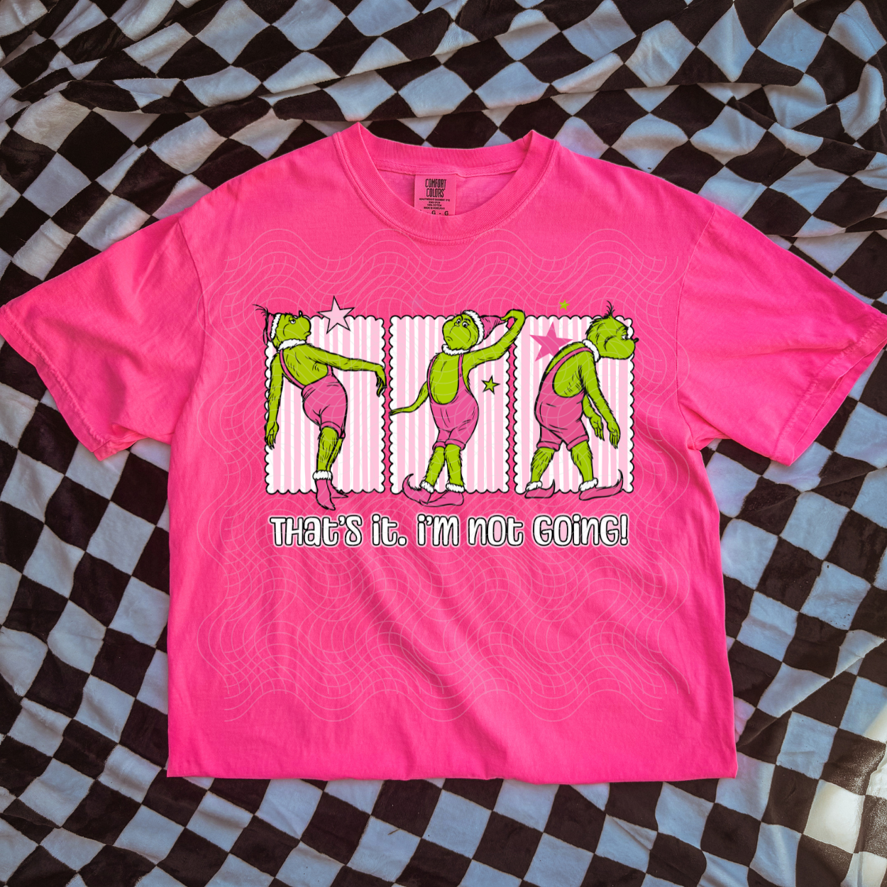 NOT GOING PINK - DTF TRANSFER