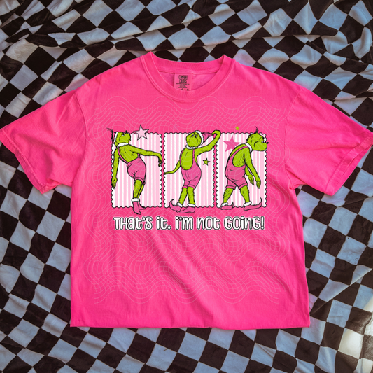 NOT GOING PINK - DTF TRANSFER