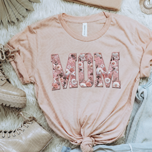 MOM FLORAL - DTF TRANSFER