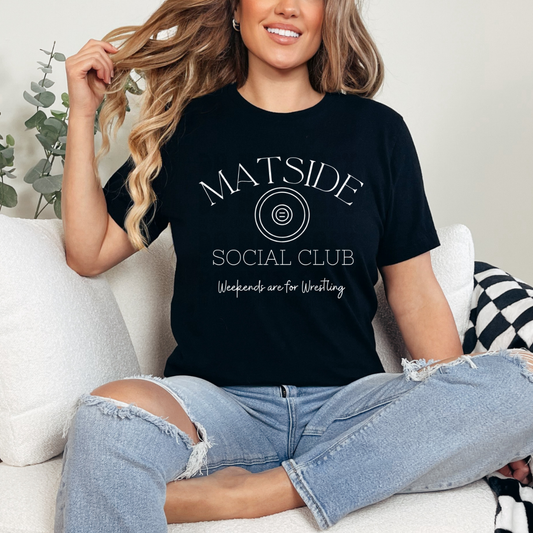 MATSIDE SOCIAL CLUB WHT - DTF TRANSFER