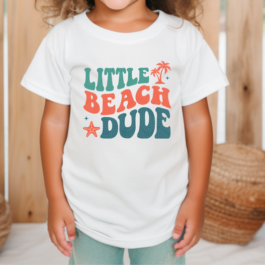 LITTLE BEACH DUDE COLOR - DTF TRANSFER